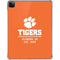 Clemson University Tigers Est 1889 Orange iPad Pro 11in (2024) Clear Case