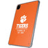 Clemson University Tigers Est 1889 Orange iPad Pro 11in (2024) Clear Case