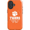 Clemson University Tigers Est 1889 Orange iPhone 16 Plus Magsafe Impact Case