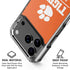 Clemson University Tigers Est 1889 Orange iPhone 18 Pro Clear Case