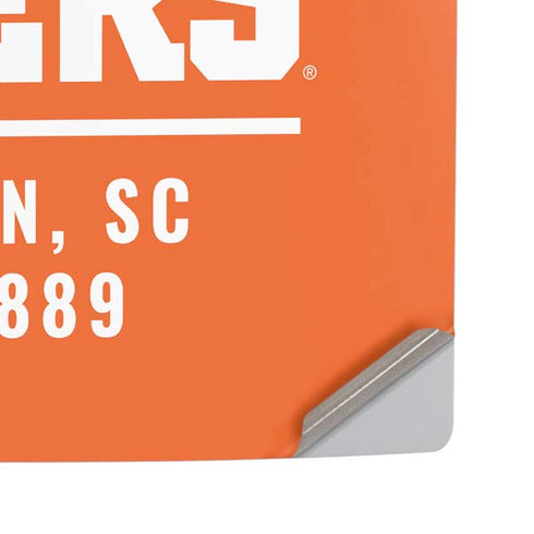 Clemson University Tigers Est 1889 Orange PS5 Pro Disk Console Skin