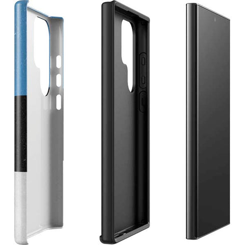 Estonia Flag Distressed Galaxy S23 Ultra Pro Case