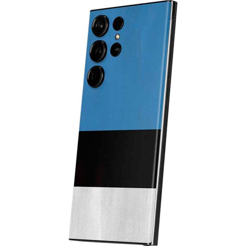 Estonia Flag Distressed Galaxy Skins