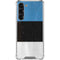 Estonia Flag Distressed Galaxy S24 FE Clear Case