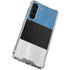 Estonia Flag Distressed Galaxy S24 FE Clear Case
