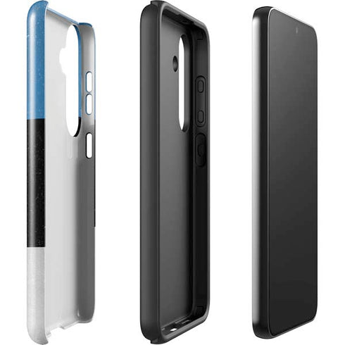 Estonia Flag Distressed Galaxy S25 Plus Impact Case