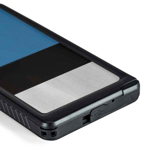 Estonia Flag Distressed Galaxy S24 Ultra Waterproof Case