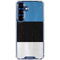 Estonia Flag Distressed Galaxy S25 Clear Case