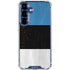 Estonia Flag Distressed Galaxy S25 Clear Case