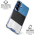 Estonia Flag Distressed Galaxy S25 Plus Clear Case