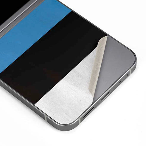 Estonia Flag Distressed Galaxy Z Flip6 Skin