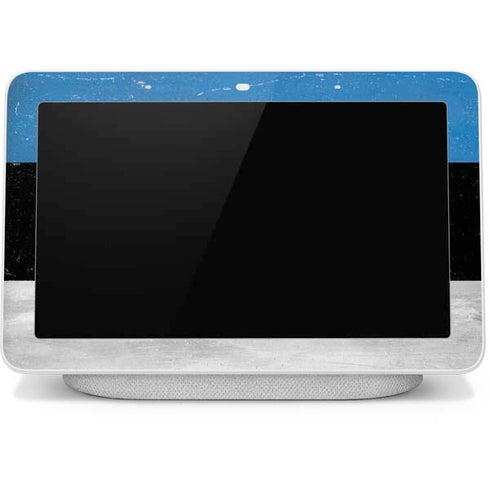 Estonia Flag Distressed Google Home Hub Skin