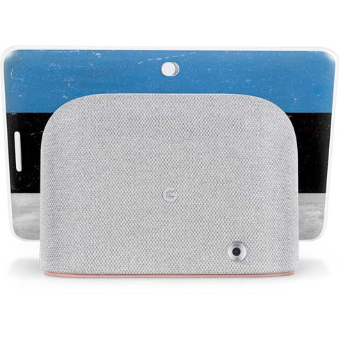 Estonia Flag Distressed Google Home Hub Skin