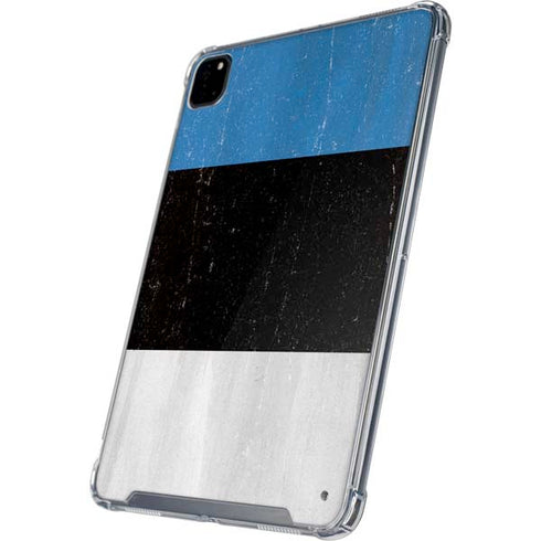 Estonia Flag Distressed iPad Cases