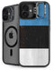 Estonia Flag Distressed iPhone 16 Kickstand Case