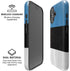 Estonia Flag Distressed iPhone 16 Magsafe Impact Case
