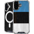 Estonia Flag Distressed iPhone 16 Plus MagSafe Case