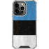 Estonia Flag Distressed iPhone 16 Pro Clear Case