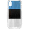 Estonia Flag Distressed iPhone XS Clear Case