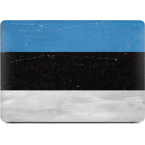 Estonia Flag Distressed Apple MacBook Air Skin
