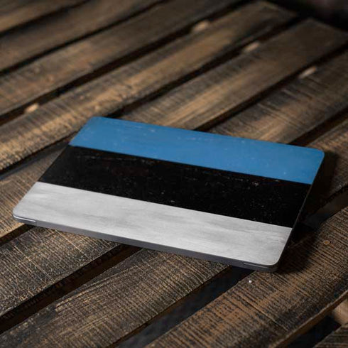 Estonia Flag Distressed Apple MacBook Air Skin