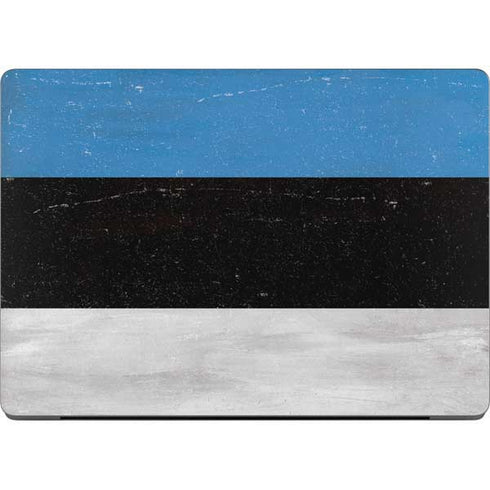 Estonia Flag Distressed Apple MacBook Pro 14-inch Skin