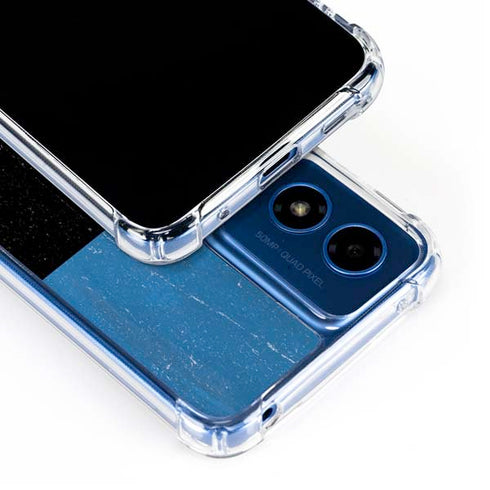 Estonia Flag Distressed Moto G 5G (2024) Clear Case