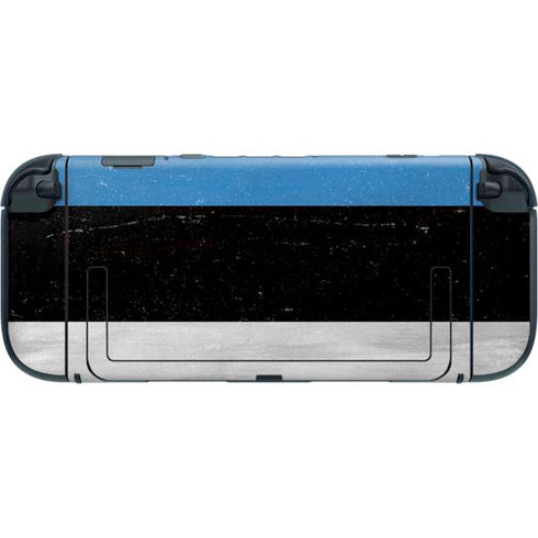 Estonia Flag Distressed Nintendo Switch 2 (2025) with Joy-Con Skin