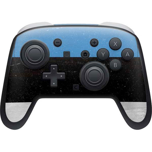Estonia Flag Distressed Nintendo Switch 2 (2025) Pro Controller Skin