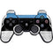 Estonia Flag Distressed PS3 Dual Shock wireless controller Skin