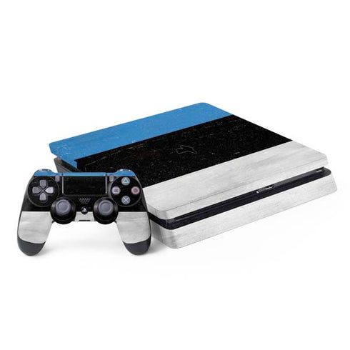 Estonia Flag Distressed PlayStation PS4 Skins