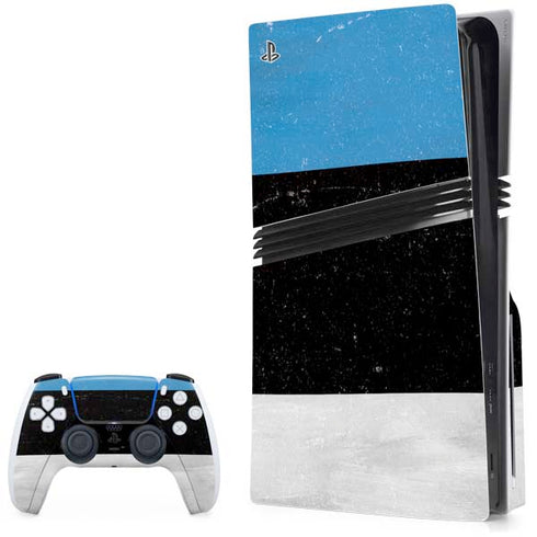 Estonia Flag Distressed PlayStation PS5 Skins