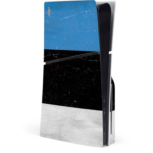Estonia Flag Distressed PlayStation PS5 Skins