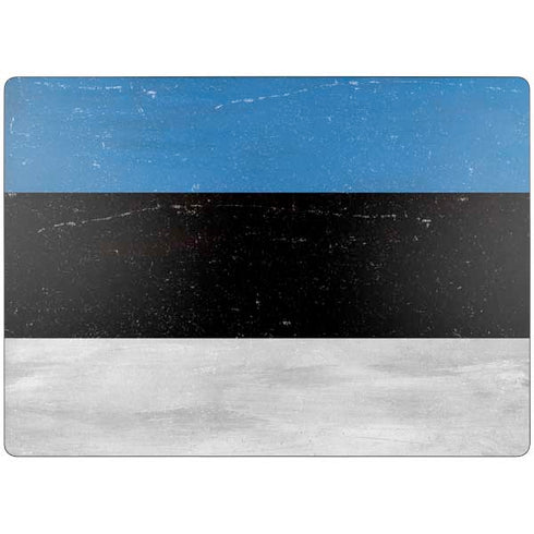 Estonia Flag Distressed Surface Laptop 7 15in Skin