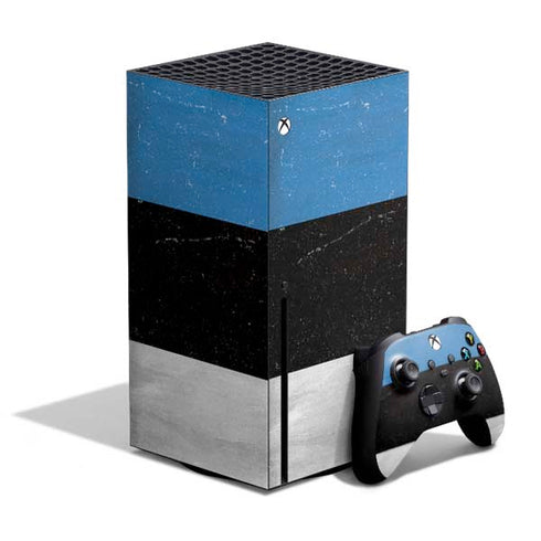 Estonia Flag Distressed Xbox Series X Bundle Skin