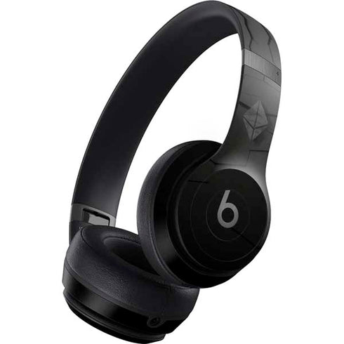 Ethereum Textured Logo Beats Solo 4 Wireless Headphones Skin