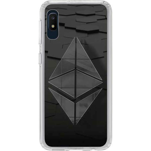Ethereum Textured Logo Galaxy Cases