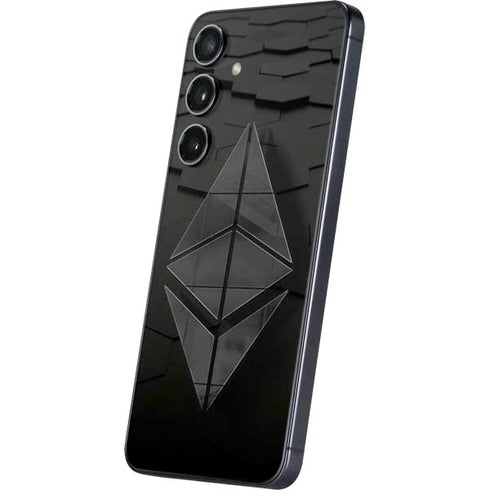 Ethereum Textured Logo Galaxy A16 5G Skin
