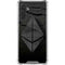 Ethereum Textured Logo Galaxy A17 Clear Case