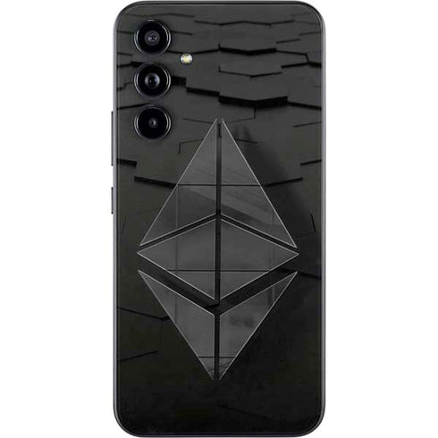 Ethereum Textured Logo Galaxy A54 5G Skin