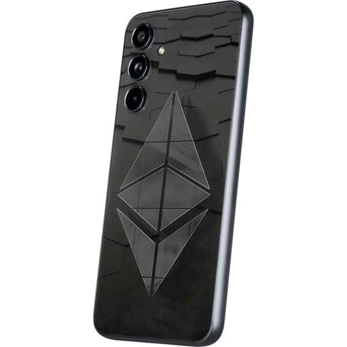 Ethereum Textured Logo Galaxy A54 5G Skin