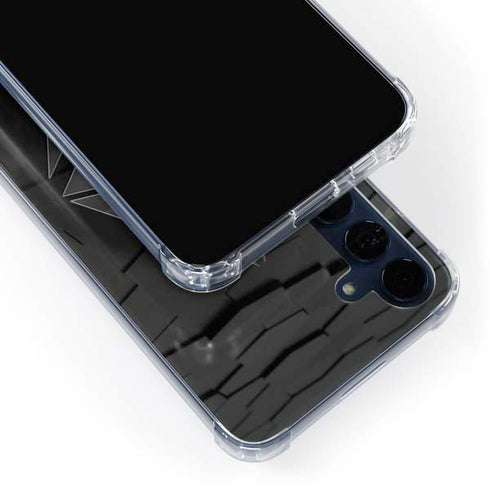 Ethereum Textured Logo Galaxy A55 5G Clear Case