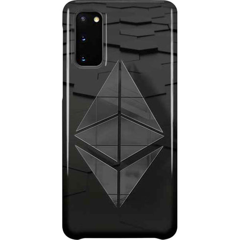 Ethereum Textured Logo Galaxy S20 Lite Case