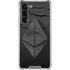 Ethereum Textured Logo Galaxy S24 FE Clear Case