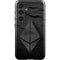 Ethereum Textured Logo Galaxy S25 Impact Case
