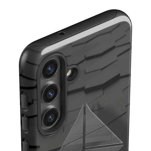 Ethereum Textured Logo Galaxy S25 Impact Case