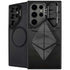 Ethereum Textured Logo Galaxy S25 Ultra Kickstand Case