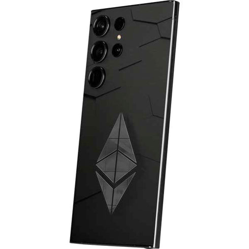 Ethereum Textured Logo Galaxy S24 Ultra Skin