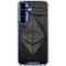 Ethereum Textured Logo Galaxy S25 Clear Case