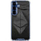 Ethereum Textured Logo Galaxy S25 FE Clear Case